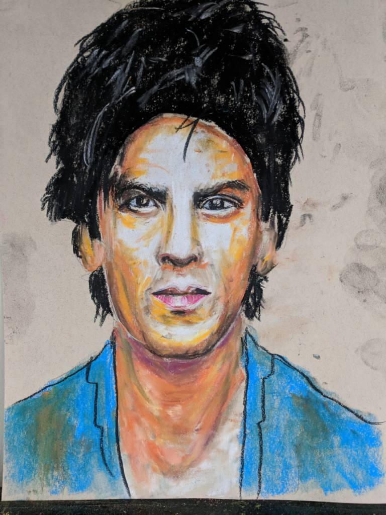 We all know Shah Rukh Khan has a good body of hair! - Paintology | Drawing  App | Paint by Numbers