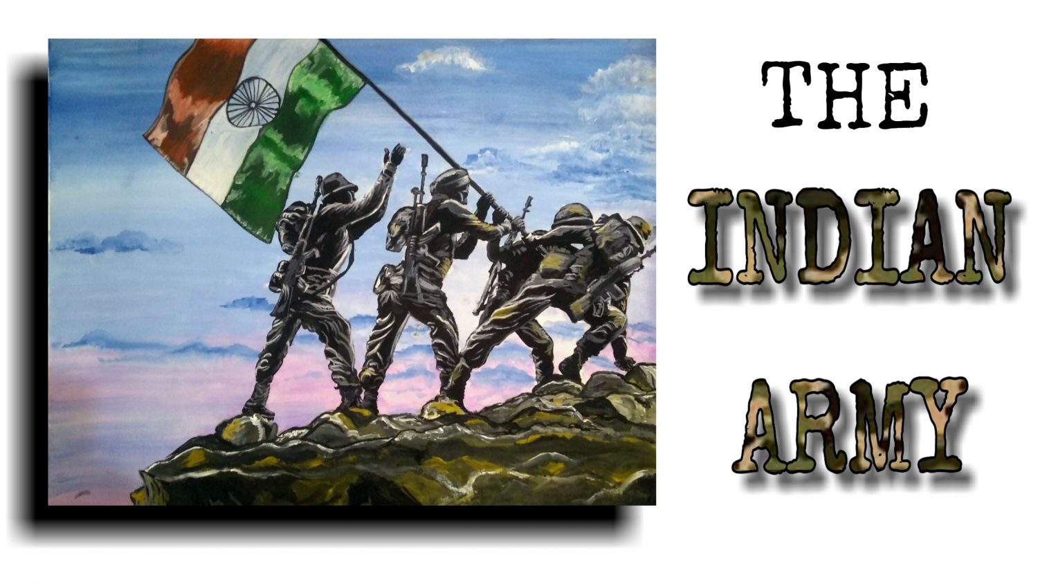 Indian army painting - Paintology | Drawing App | Paint by Numbers