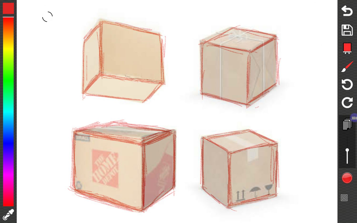 How to Draw a Basic Box (& How Not to Draw a Box) 