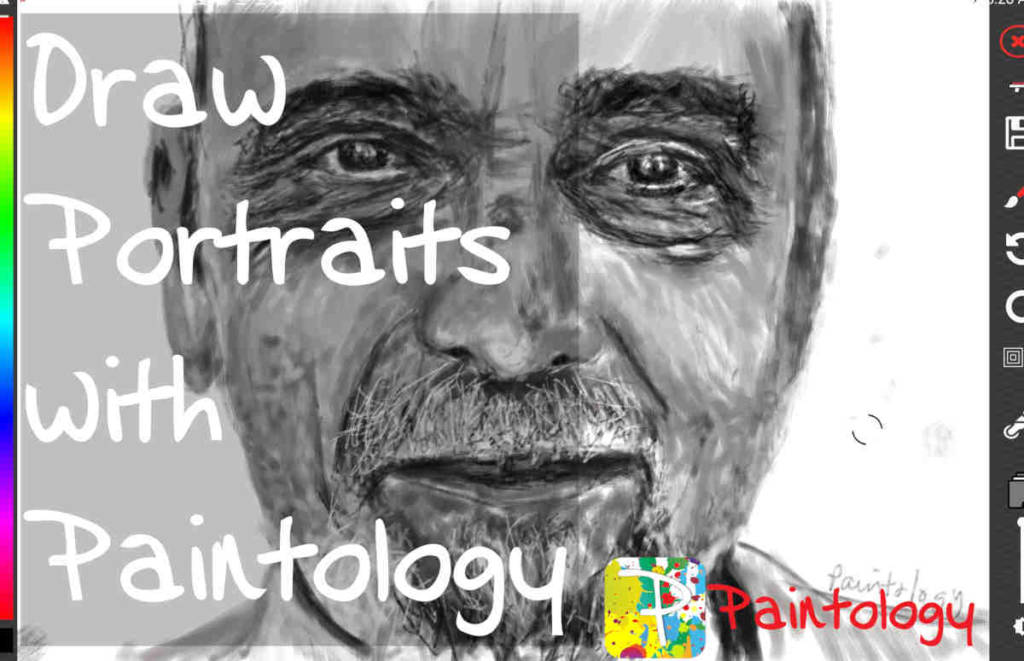 Paintology Portrait Drawing - Realistic Face picture