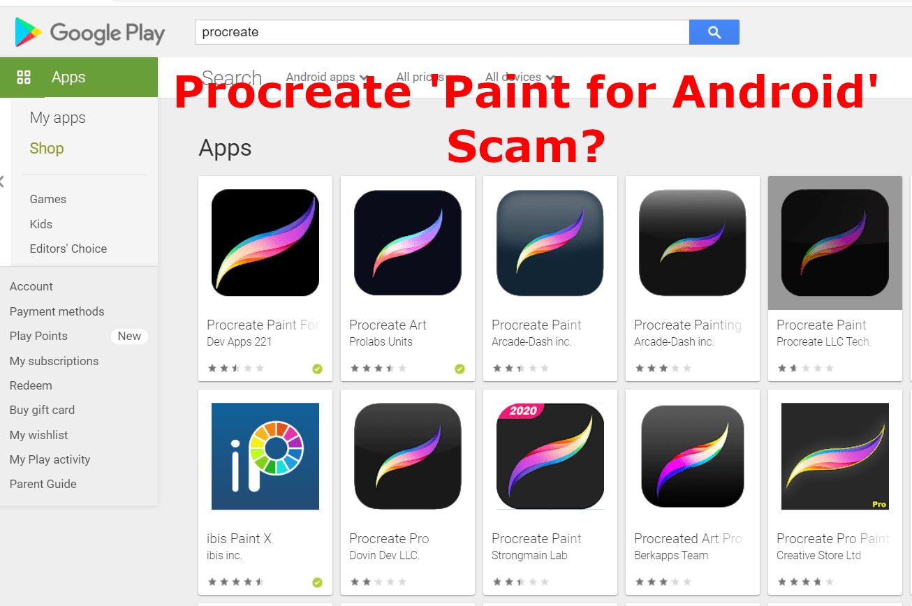 review of procreate app