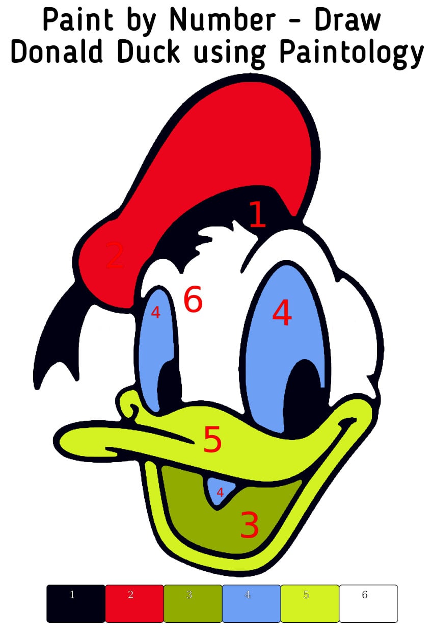Drawn Donald Duck - Donald Duck Drawing Easy Clipart (#1259307) - PikPng