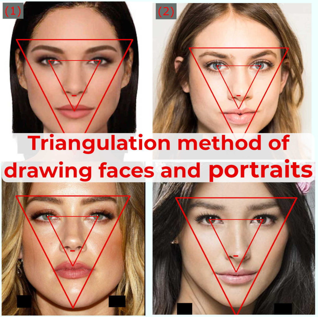 triangulation method of drawing faces - featured