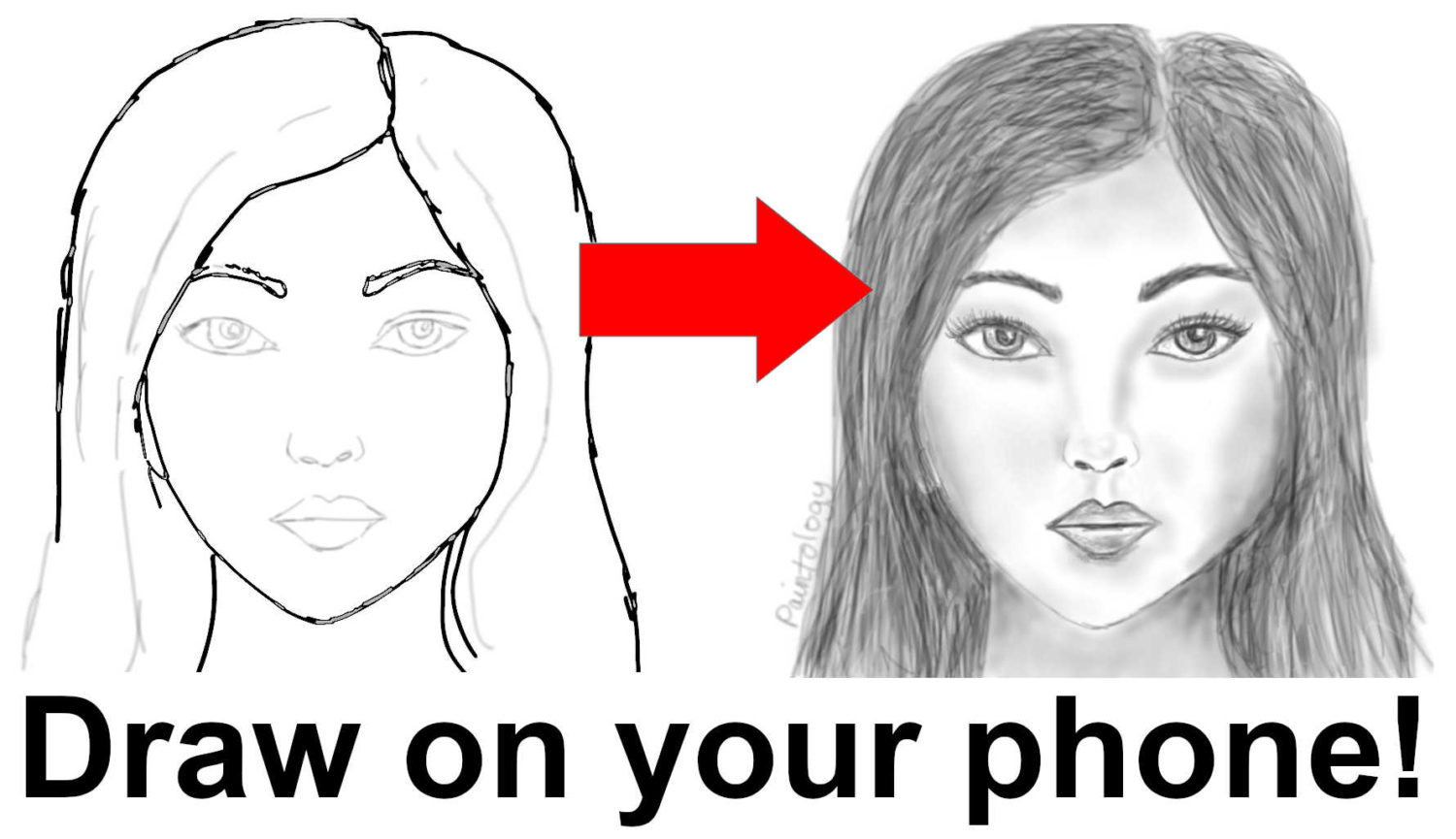 How to Draw a Cute Girl Face - Really Easy Drawing Tutorial