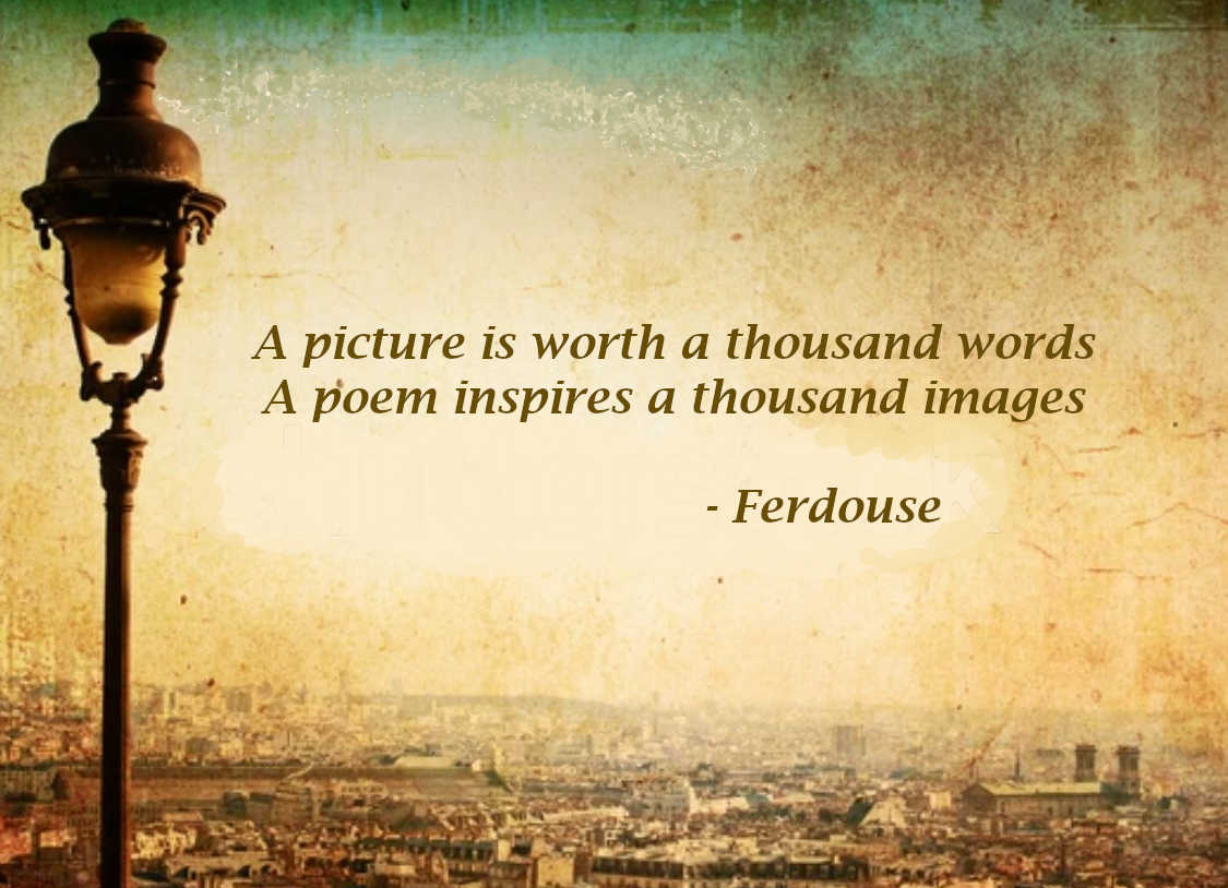 a poem is worth a thousand images - paintology